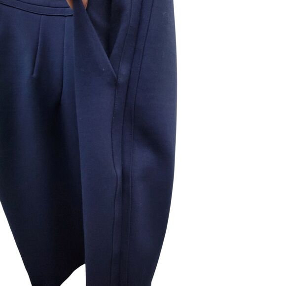 Lands' End Purple And Navy Blue Dress With Pockets Size 6 Petite - Picture 5 of 8